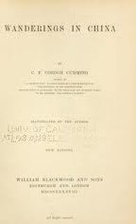 Wanderings in China [2 volumes] - Gordon Cumming