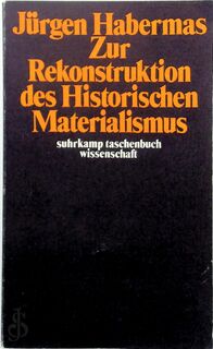 Zur Rekonstruktion des Historischen Materialismus - Jürgen Habermas (ISBN 9783518277546)