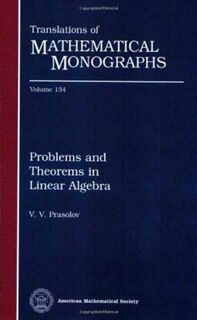 Problems and Theorems in Linear Algebra - American Mathematical Society (ISBN 9780821802366)