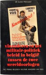 Vlaanderen en mil. pol.beleid belgie 2 - Provoost (ISBN 9789061522973)