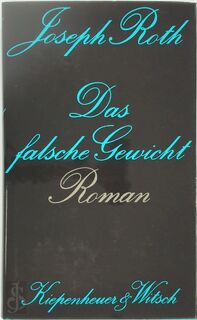 Das falsche Gewicht - Joseph Roth (ISBN 9783462012019)