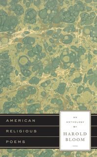 American Religious Poems - Harold Bloom (ISBN 9781931082747)