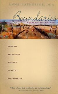 Boundaries - Anne Katherine (ISBN 9781568380308)