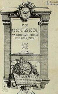 De geuzen, vaderlandsch dichtstuk - Onno Zwier van Haren