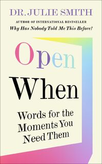 Open When - Julie Smith (ISBN 9780063359260)
