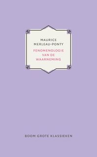 Fenomenologie van de waarneming - Maurice Merleau-Ponty (ISBN 9789085067542)