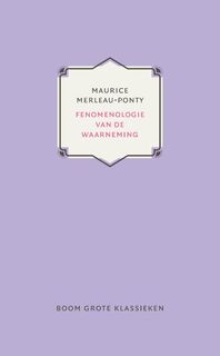 Fenomenologie van de waarneming - Maurice Merleau-Ponty (ISBN 9789024415878)