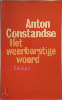 Weerbarstige woord - Constandse (ISBN 9789029012768)