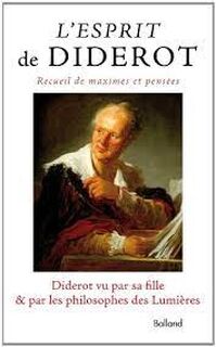 L'esprit de Diderot - Denis Diderot (ISBN 9782353152100)