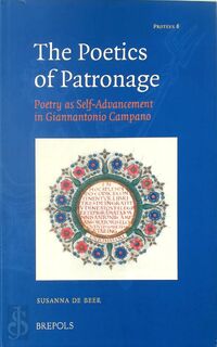 The Poetics of Patronage - Susanna De Beer (ISBN 9782503542386)