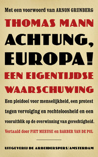 Achtung, Europa! - Thomas Mann (ISBN 9789029553001)