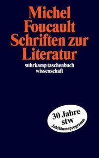 Schriften zur Literatur - Michel Foucault (ISBN 9783518292754)