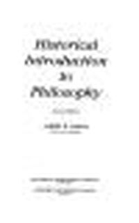 Historical Introduction to Philosophy - Albert Hakim (ISBN 9780132625029)