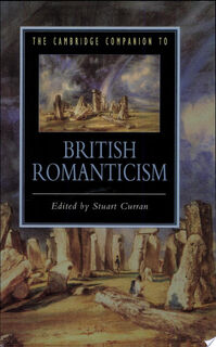 The Cambridge Companion to British Romanticism - Stuart Curran (ISBN 9780521421935)