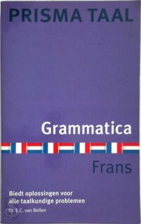 Prisma grammatica Frans - E.C. van Bellen, J.G. van Berkel (ISBN 9789027480484)
