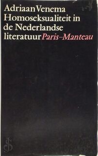 Homoseksualiteit in de Nederlandse literatuur - Adriaan Venema (ISBN 9789022303061)