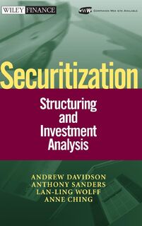 Securitization - Structuring and Investment Analysis +CD - A. Davidson (ISBN 9780471022602)