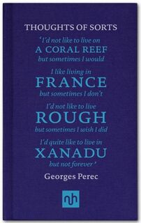 Thoughts of Sorts - Georges Perec (ISBN 9781907903007)