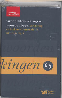 Groot Uitdrukkingen woordenboek - H. de Groot (ISBN 9789066483170)
