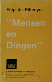 Mensen en dingen - Filip de Pillecyn