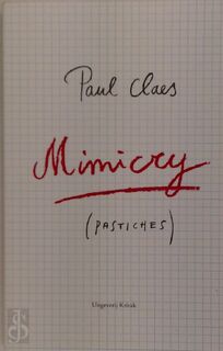 Mimicry - Paul Claes (ISBN 9789063035853)