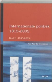 Internationale politiek 1815-2005 - Paul Vande Meerssche (ISBN 9789033480102)