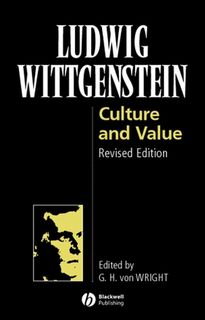 Culture and Value - Ludwig Wittgenstein (ISBN 9780631205715)