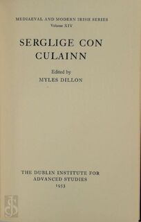 Serglige Con Culainn - Myles Dillon (Edit.)