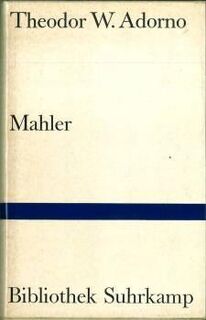 Mahler - Theodor W. Adorno (ISBN 3518010611)