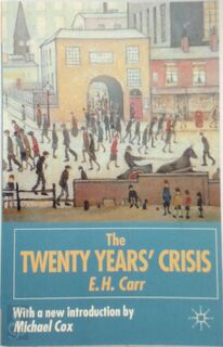 The Twenty Years' Crisis 1919-1939 - Edward Hallett Carr (ISBN 9780333963777)