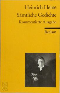 Sämtliche Gedichte - Heinrich Heine (ISBN 9783150183946)