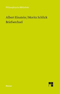 Briefwechsel - Moritz Schlick, Albert Einstein (ISBN 9783787341177)