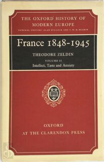 France, 1848-1945 - Theodore Zeldin (ISBN 9780198221258)