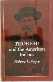 Thoreau and the American Indians - Rf Sayre (ISBN 0691102260)