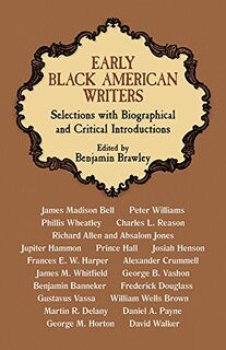 Early Black American Writers - Benjamin Brawley (ISBN 9780486226231)