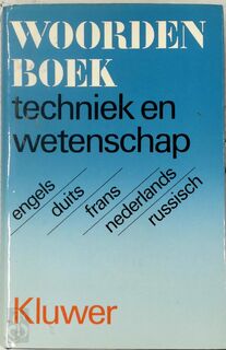 Dictionary of Scientific and Technical Terminology - A.S. Markov (ISBN 9789020116670)