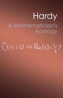 A Mathematician's Apology - G. H. Hardy (ISBN 9781107604636)