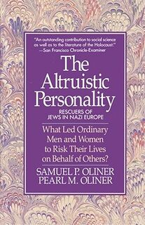 Altruistic Personality - Samuel P. Oliner (ISBN 9780029238295)