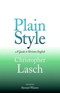 Plain Style - Christopher Lasch (ISBN 9780812218145)