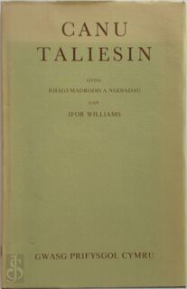 Canu Taliesin - Ifor Williams (ISBN 9780708302316)