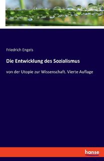 Die Entwicklung des Sozialismus - Friedrich Engels (ISBN 9783348084024)