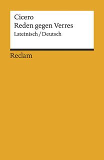 Reden gegen Verres. Gesamtausgabe - Cicero (ISBN 9783150196489)