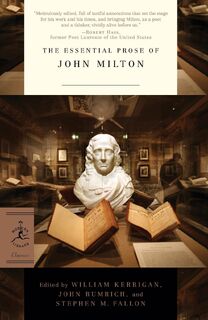 The Essential Prose of John Milton - John Milton (ISBN 9780812983722)