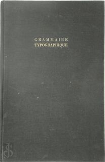 Grammaire Typographique - Jules Denis