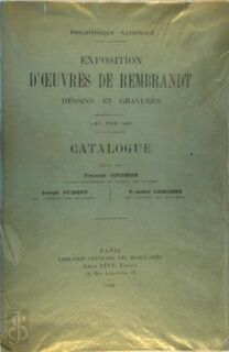 Exposition d'oeuvres de Rembrandt - François Courboin