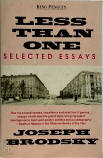 Less than one - Joseph Brodsky (ISBN 9780140096699)