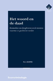 Het woord en de daad - M.L. Kuiper (ISBN 9789462367951)
