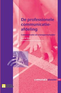 De professionele communicatieafdeling (ISBN 9789013059588)