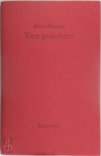 Tien gedichten - Anna Blaman (ISBN 9789094013189)