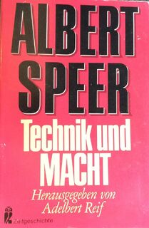 Technik und Macht - Albert Speer (ISBN 9783548330211)